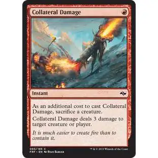 MtG Fate Reforged Common Collateral Damage #95