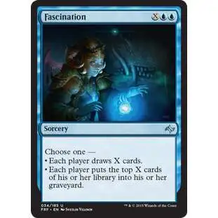 MtG Fate Reforged Uncommon Fascination #34