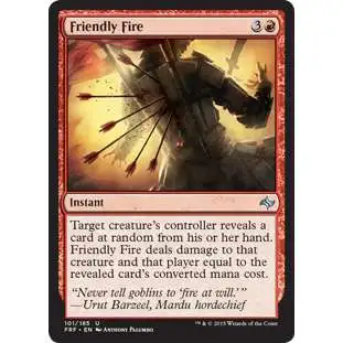 MtG Fate Reforged Uncommon Friendly Fire #101