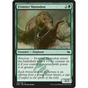 MtG Fate Reforged Common Foil Frontier Mastodon #130