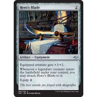 MtG Fate Reforged Uncommon Hero's Blade #160