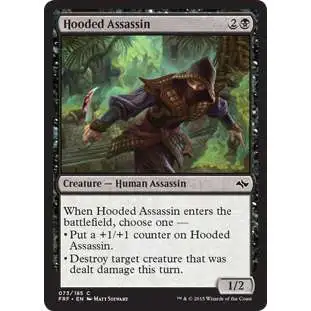 MtG Fate Reforged Common Foil Hooded Assassin #73