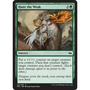 MtG Fate Reforged Common Hunt the Weak #133
