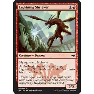 MtG Fate Reforged Common Foil Lightning Shrieker #106