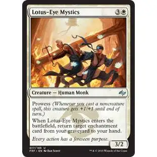 MtG Fate Reforged Uncommon Lotus-Eye Mystics #17
