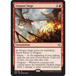 MtG Fate Reforged Rare Outpost Siege #110