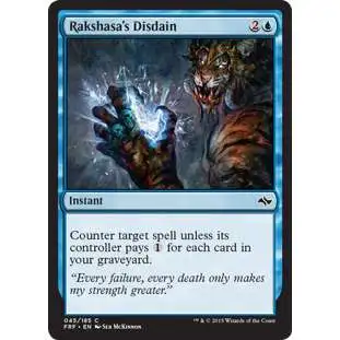 MtG Fate Reforged Common Rakshasa's Disdain #45