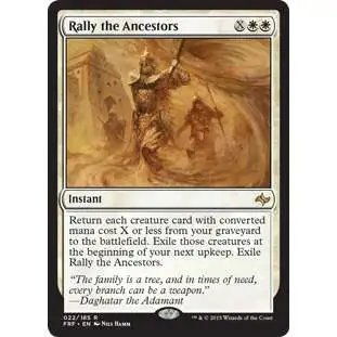 MtG Fate Reforged Rare Rally the Ancestors #22