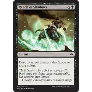 MtG Fate Reforged Common Reach of Shadows #81