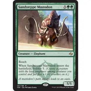 MtG Fate Reforged Rare Sandsteppe Mastodon #137