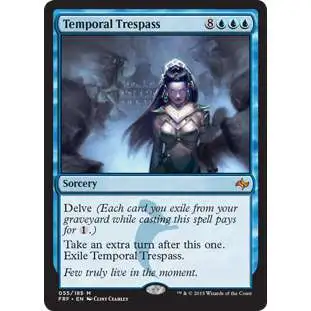 MtG Fate Reforged Mythic Rare Temporal Trespass #55