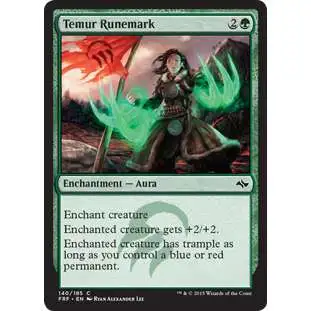 MtG Fate Reforged Common Temur Runemark #140