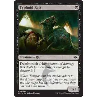 MtG Fate Reforged Common Typhoid Rats #89
