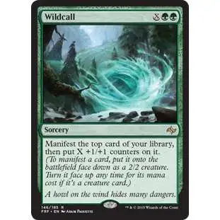 MtG Fate Reforged Rare Foil Wildcall #146