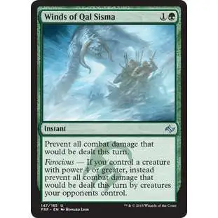 MtG Fate Reforged Uncommon Winds of Qal Sisma #147