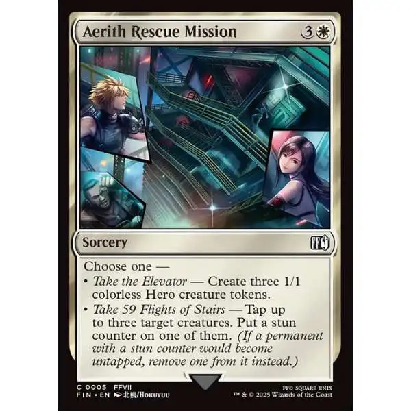 MtG Final Fantasy Common Aerith Rescue Mission #5