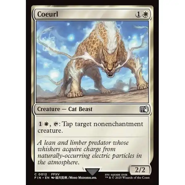 MtG Final Fantasy Common Coeurl #12