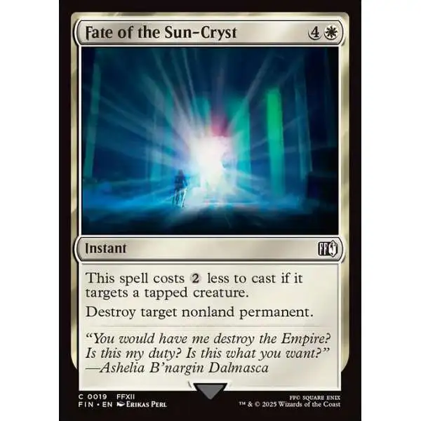 MtG Final Fantasy Common Fate of the Sun-Cryst #19
