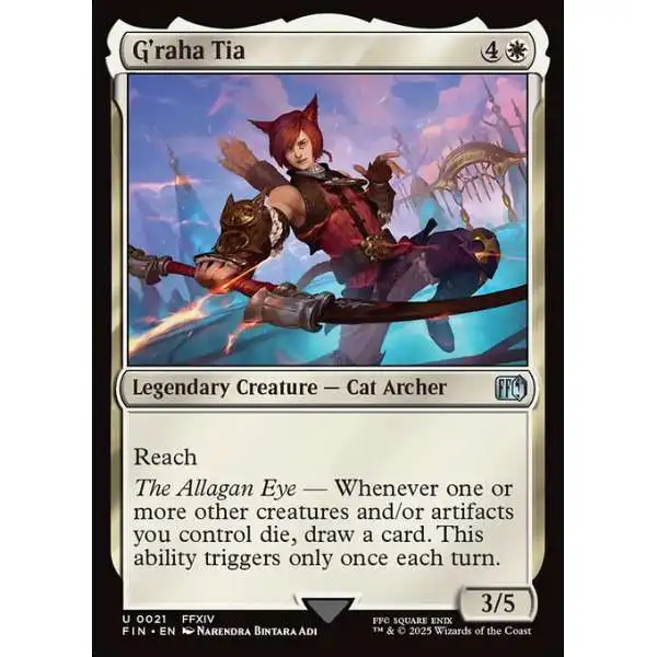 MtG Final Fantasy Uncommon G'raha Tia #21