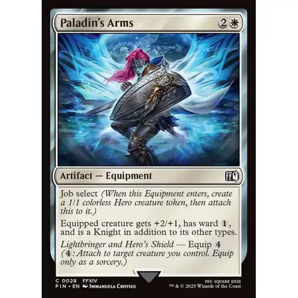 MtG Final Fantasy Common Paladin's Arms #28