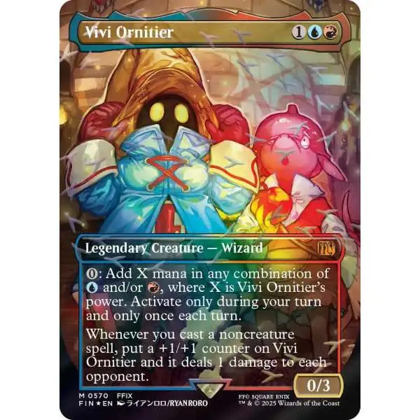 Magic The Gathering Final Fantasy Single Card Mythic Rare Vivi
