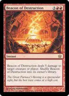 MtG Fifth Dawn Rare Beacon of Destruction #61