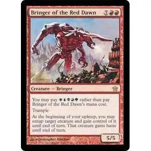 MtG Fifth Dawn Rare Bringer of the Red Dawn #62