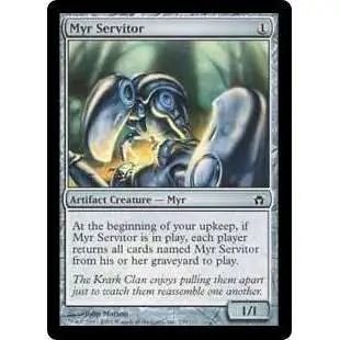MtG Fifth Dawn Common Myr Servitor #139