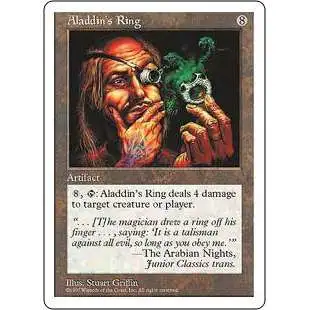 MtG 5th Edition Rare Aladdin's Ring