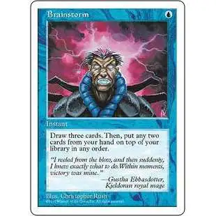 MtG 5th Edition Common Brainstorm