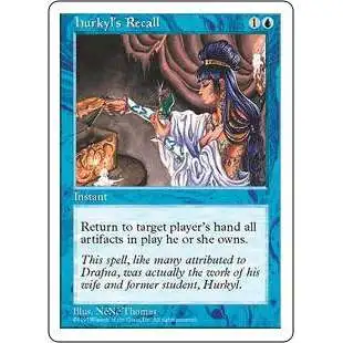 MtG 5th Edition Rare Hurkyl's Recall