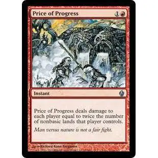 MtG Trading Card Game Premium Deck Series: Fire and Lightning Uncommon Price of Progress #18