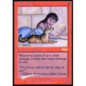 MtG Friday Night Magic Promo Jackal Pup [FNM 2001] [Lightly Played]