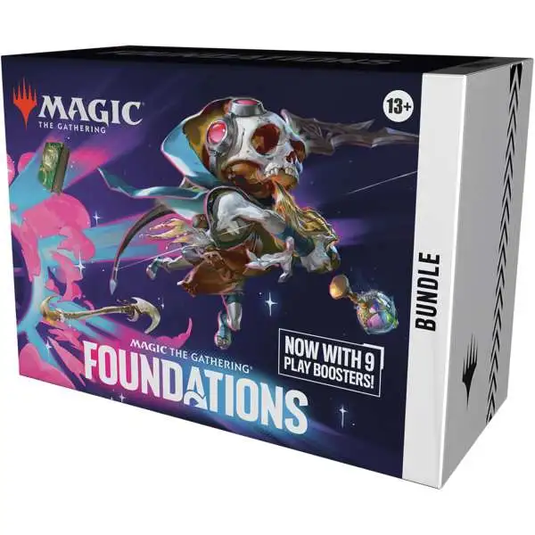 MtG Foundations Bundle [9 Play Booster Packs & More] (Pre-Order ships November)