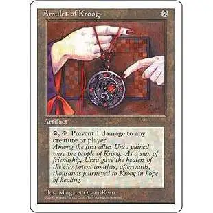 MtG 4th Edition Common Amulet of Kroog