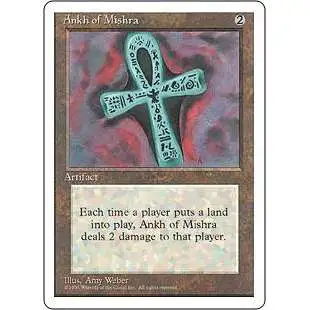 MtG 4th Edition Rare Ankh of Mishra