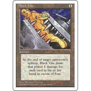 MtG 4th Edition Uncommon Black Vise