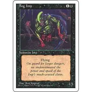 MtG 4th Edition Common Bog Imp