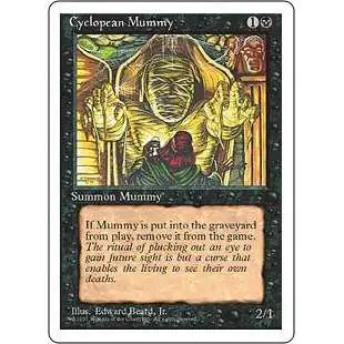 MtG 4th Edition Common Cyclopean Mummy