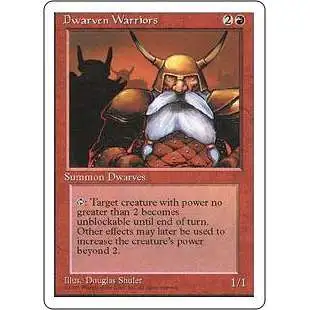 MtG 4th Edition Common Dwarven Warriors