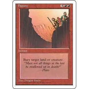 MtG 4th Edition Common Fissure