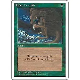 MtG 4th Edition Common Giant Growth