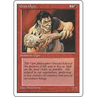 MtG 4th Edition Common Gray Ogre