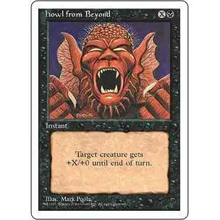 MtG 4th Edition Common Howl from Beyond
