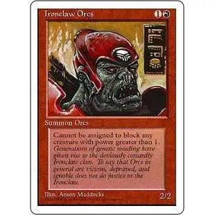 MtG 4th Edition Common Ironclaw Orcs