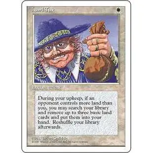 MtG 4th Edition Rare Land Tax