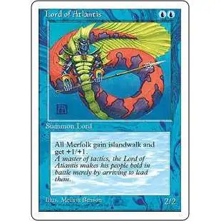 MtG 4th Edition Rare Lord of Atlantis