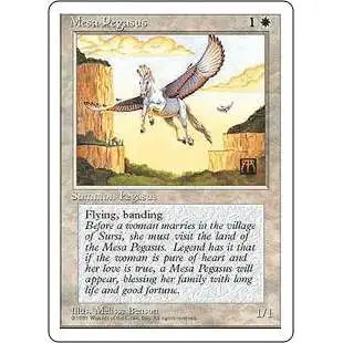 MtG 4th Edition Common Mesa Pegasus