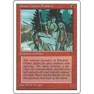 MtG 4th Edition Common Mons's Goblin Raiders