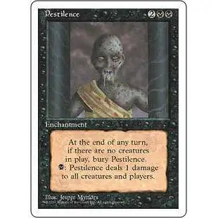 MtG 4th Edition Common Pestilence